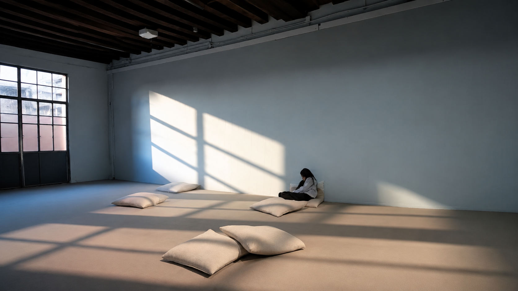 Spazio intimo tra luce, materia e natura, immagine per il Quaderno ARKLABS